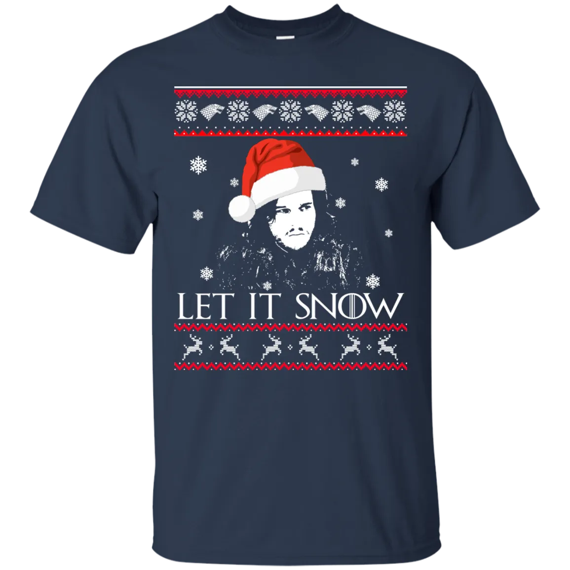 Game Of Thrones: Jon Snow Let It Snow Christmas Sweater