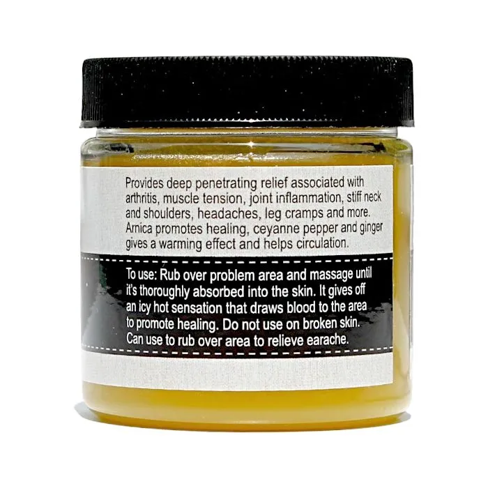 Garden Path Soap All Natural Pain Relief Balm - 1 Ounce Jar