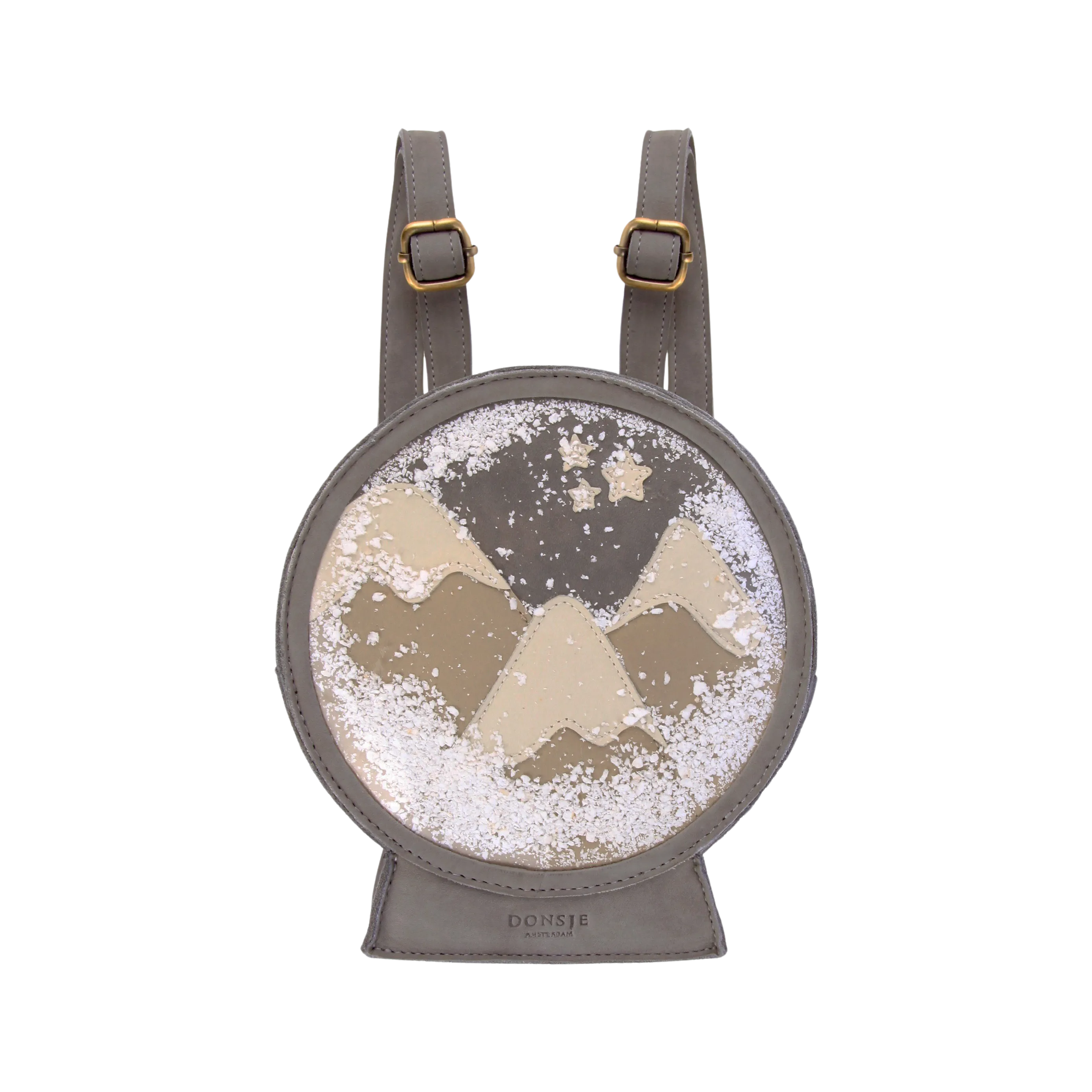Globo Backpack | Snowy Mountains | Grey Nubuck