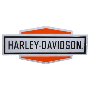 H-D TANK EMBLEM TIN SIGN