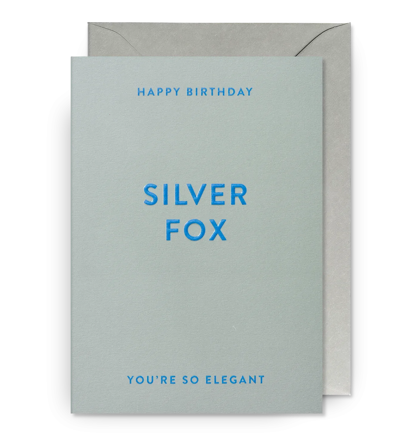 Happy Birthday Silver Fox