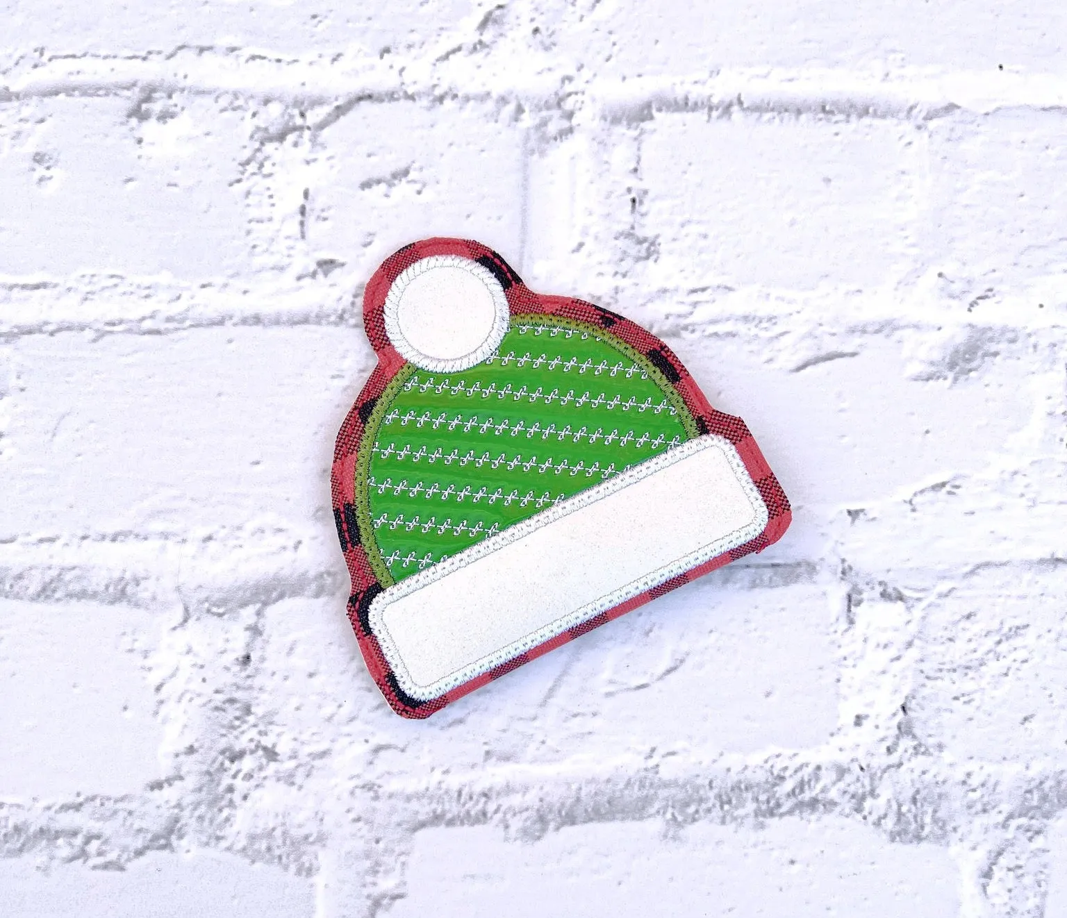 Hat ITH pouch machine embroidery design DIGITAL DOWNLOAD