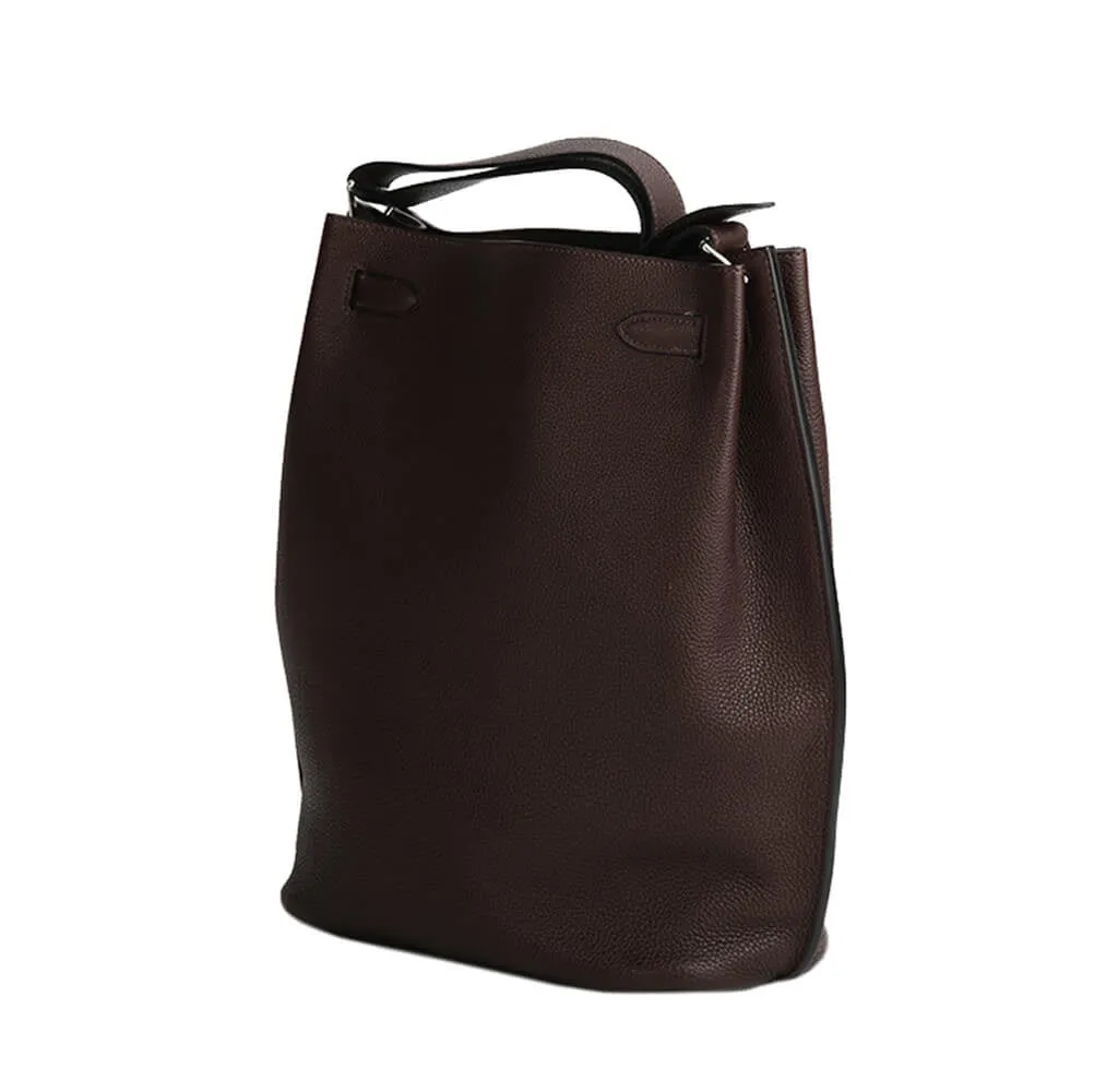 Hermès So Kelly 26 Bag Chocolate Togo