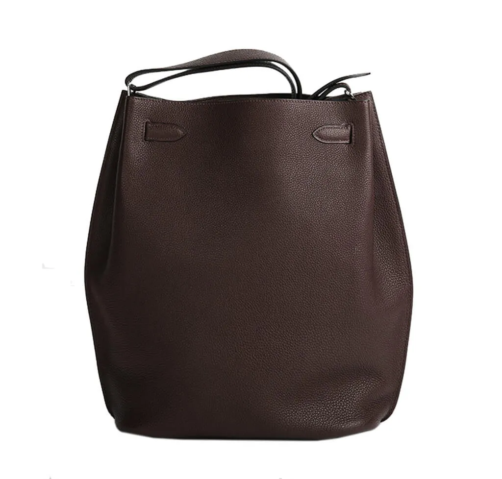 Hermès So Kelly 26 Bag Chocolate Togo