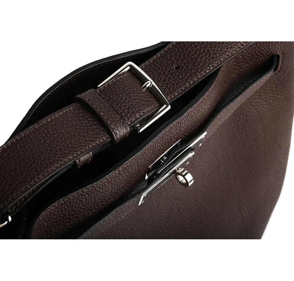Hermès So Kelly 26 Bag Chocolate Togo