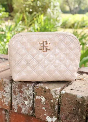 IBIZA SMALL POUCH-NUDE PATENT SQ