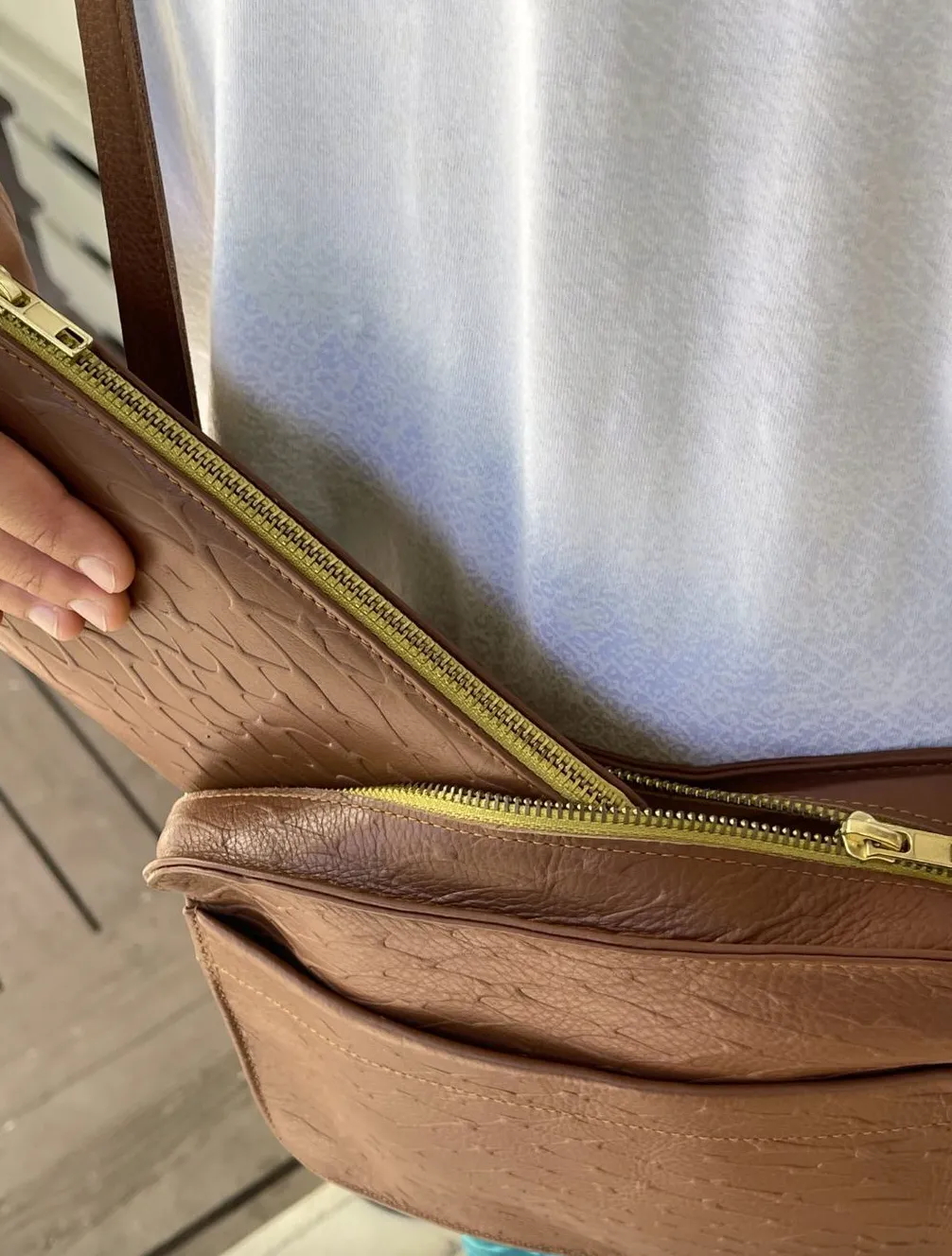 Kaʻilihiwa | Leather wallet - 'Āweoweo - cognac - *ASF*