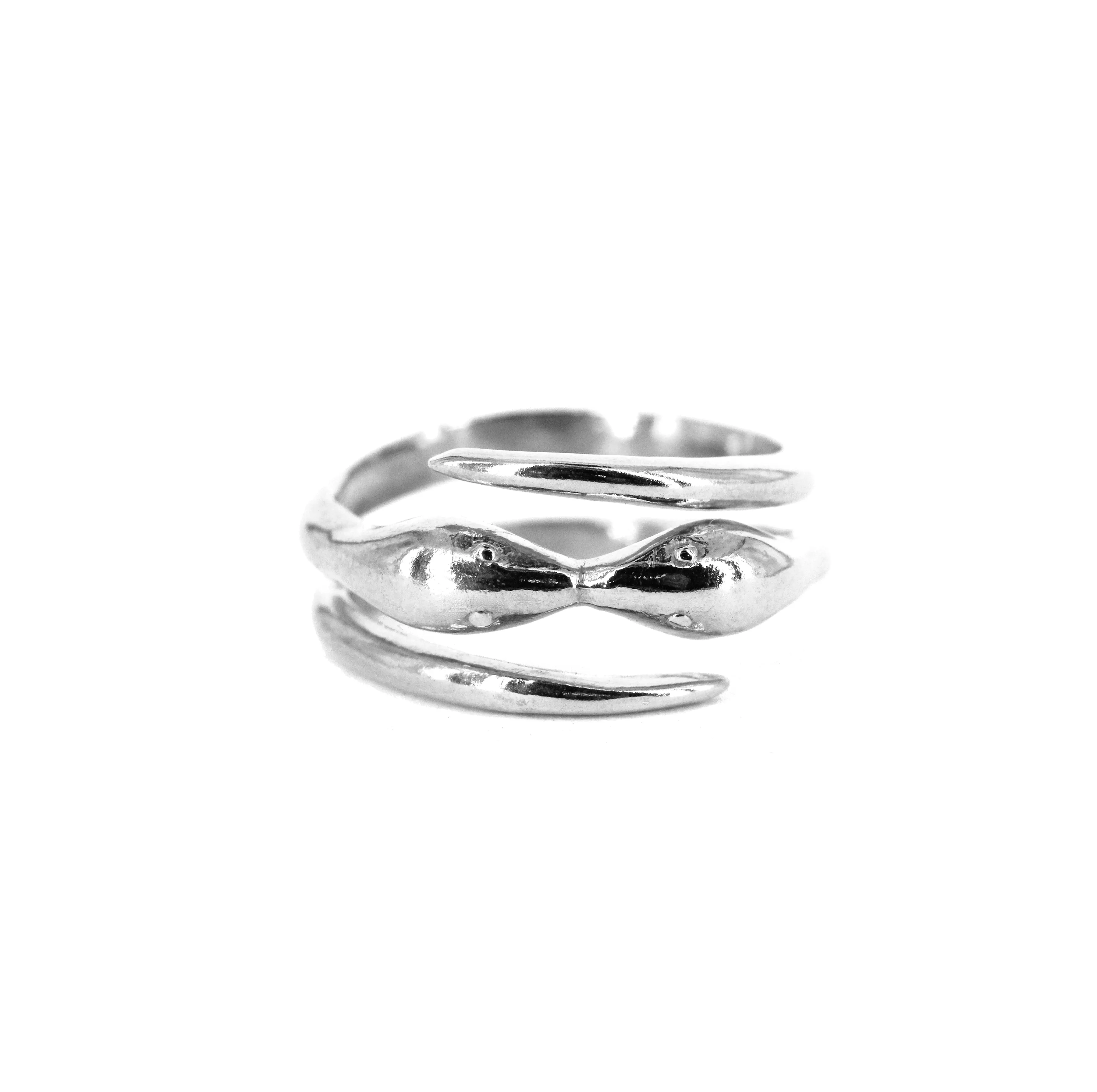 Kissing Snakes Ring
