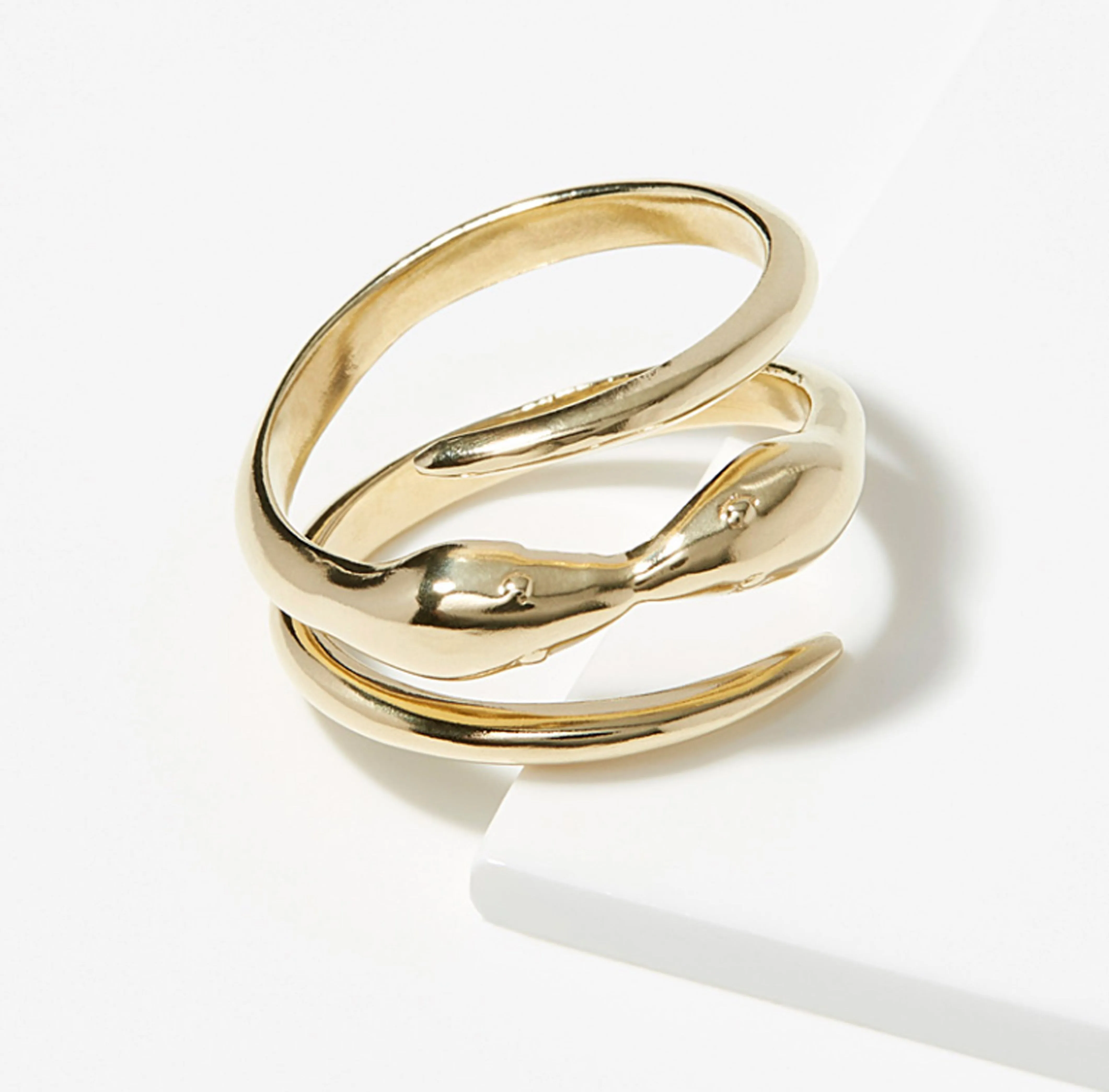 Kissing Snakes Ring