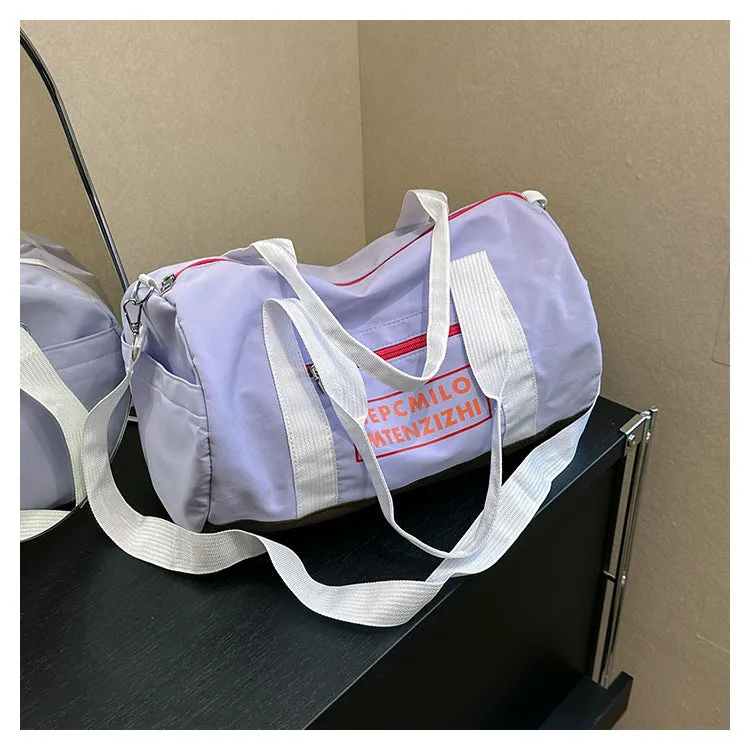 Korean Style Sports Gym Short-distance Leisure Travel Bag Girls Crossbody Shoulder