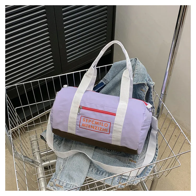 Korean Style Sports Gym Short-distance Leisure Travel Bag Girls Crossbody Shoulder