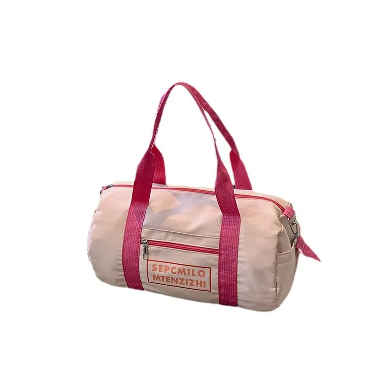 Korean Style Sports Gym Short-distance Leisure Travel Bag Girls Crossbody Shoulder