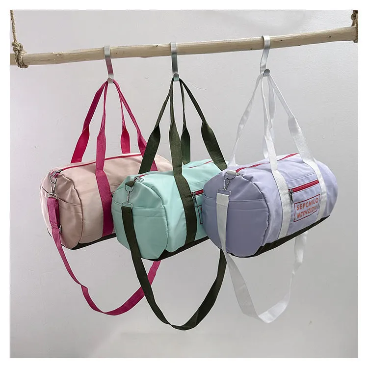 Korean Style Sports Gym Short-distance Leisure Travel Bag Girls Crossbody Shoulder