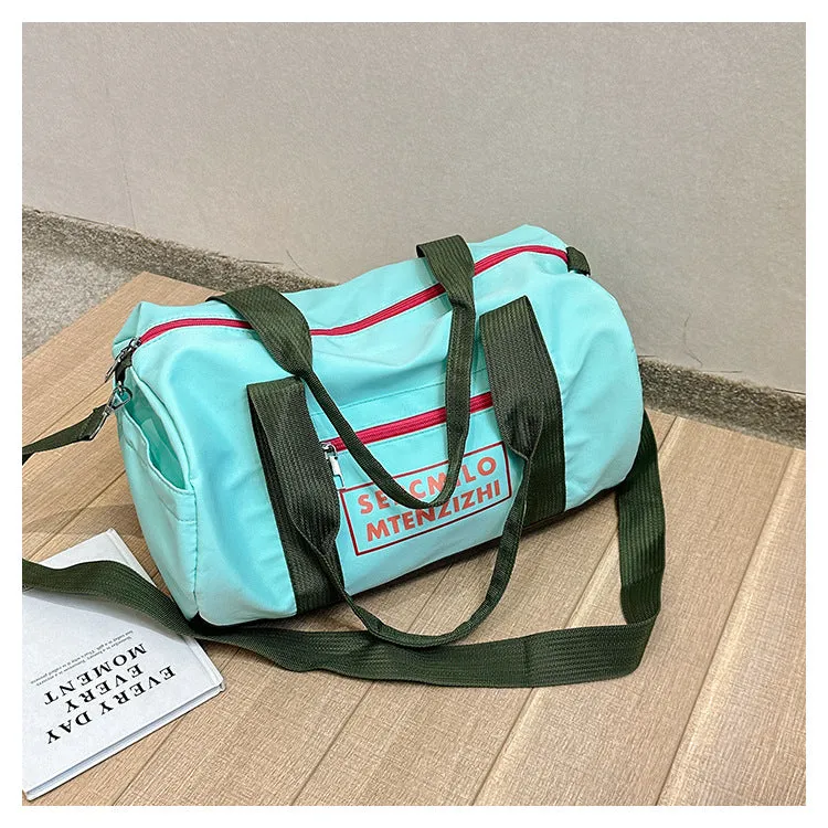 Korean Style Sports Gym Short-distance Leisure Travel Bag Girls Crossbody Shoulder