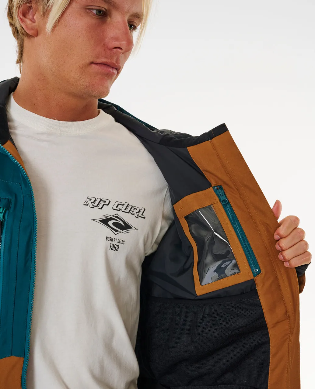 Kurtka narciarska RIP CURL Freerider 20K/20K Jacket niebieski