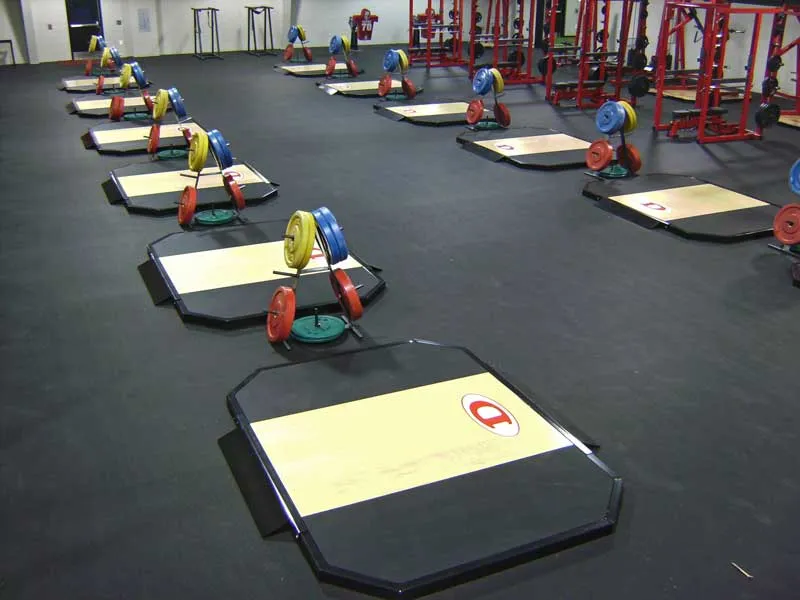 Legend Fitness Hardwood Lifting Platform (6 X 8) - 3194
