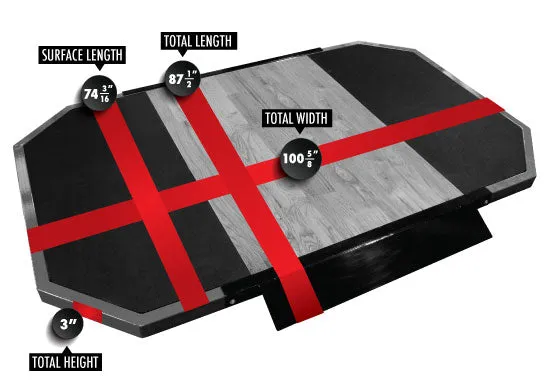 Legend Fitness Hardwood Lifting Platform (6 X 8) - 3194