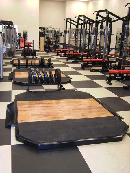 Legend Fitness Hardwood Lifting Platform (6 X 8) - 3194