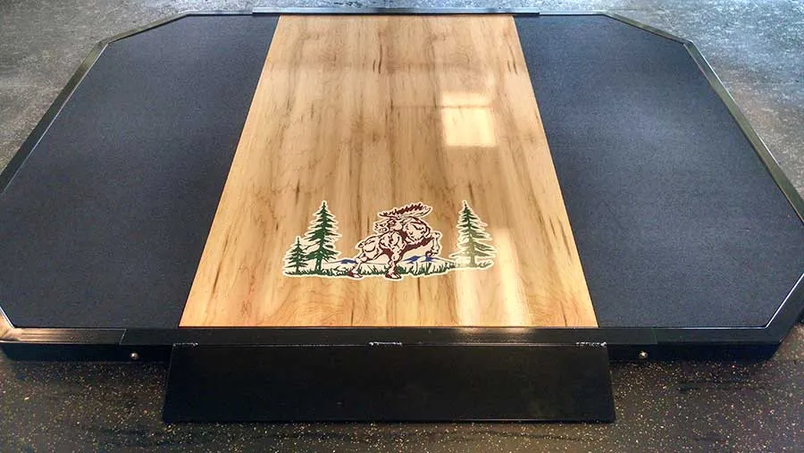 Legend Fitness Hardwood Lifting Platform (6 X 8) - 3194