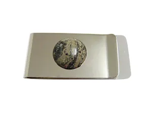 Leopard Skin Agate Gemstone Money Clip