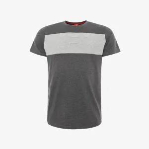 LFC Mens Charcoal Marl Embossed Tee