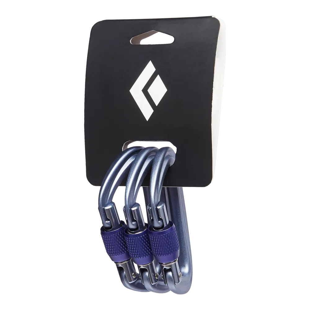 Liteforge Screwgate Carabiner 3 Pack