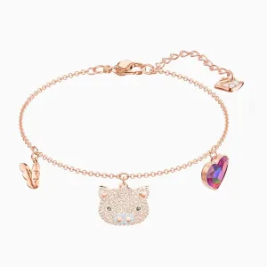 Little Pig Multi-Colored Rose Gold Plating Bracelet