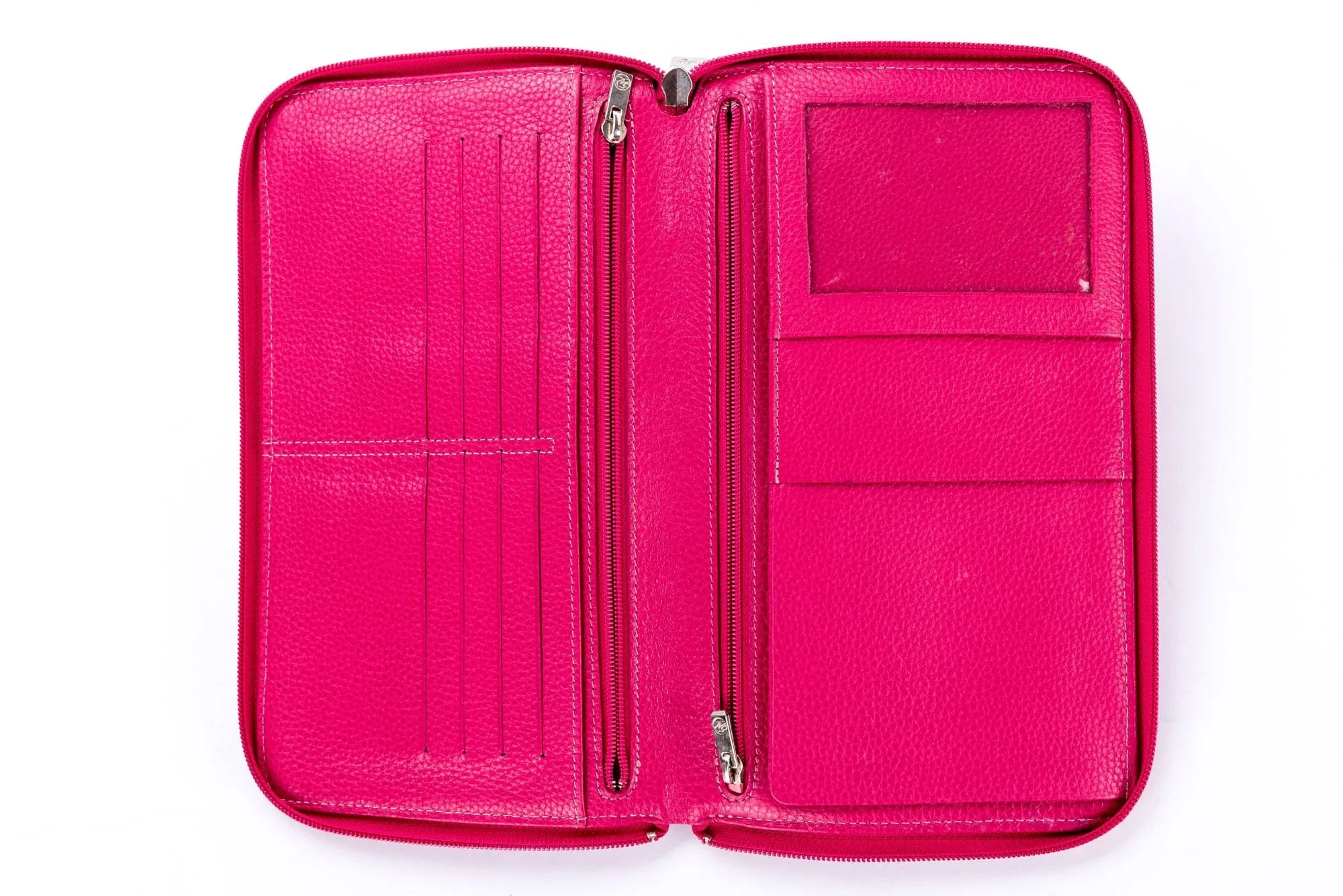 Longchamp Pink Long Wallet, no Dust Cover & Box