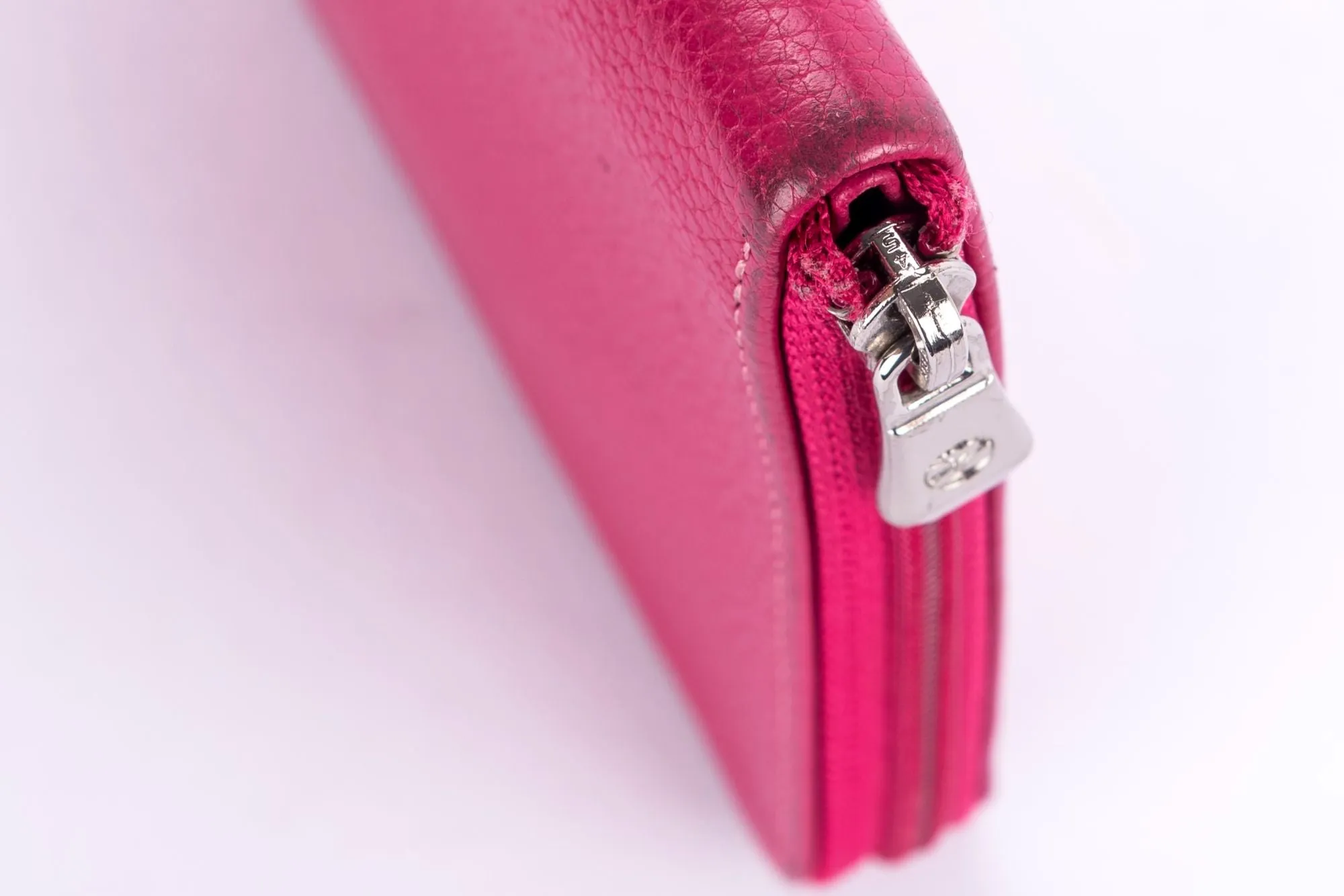 Longchamp Pink Long Wallet, no Dust Cover & Box