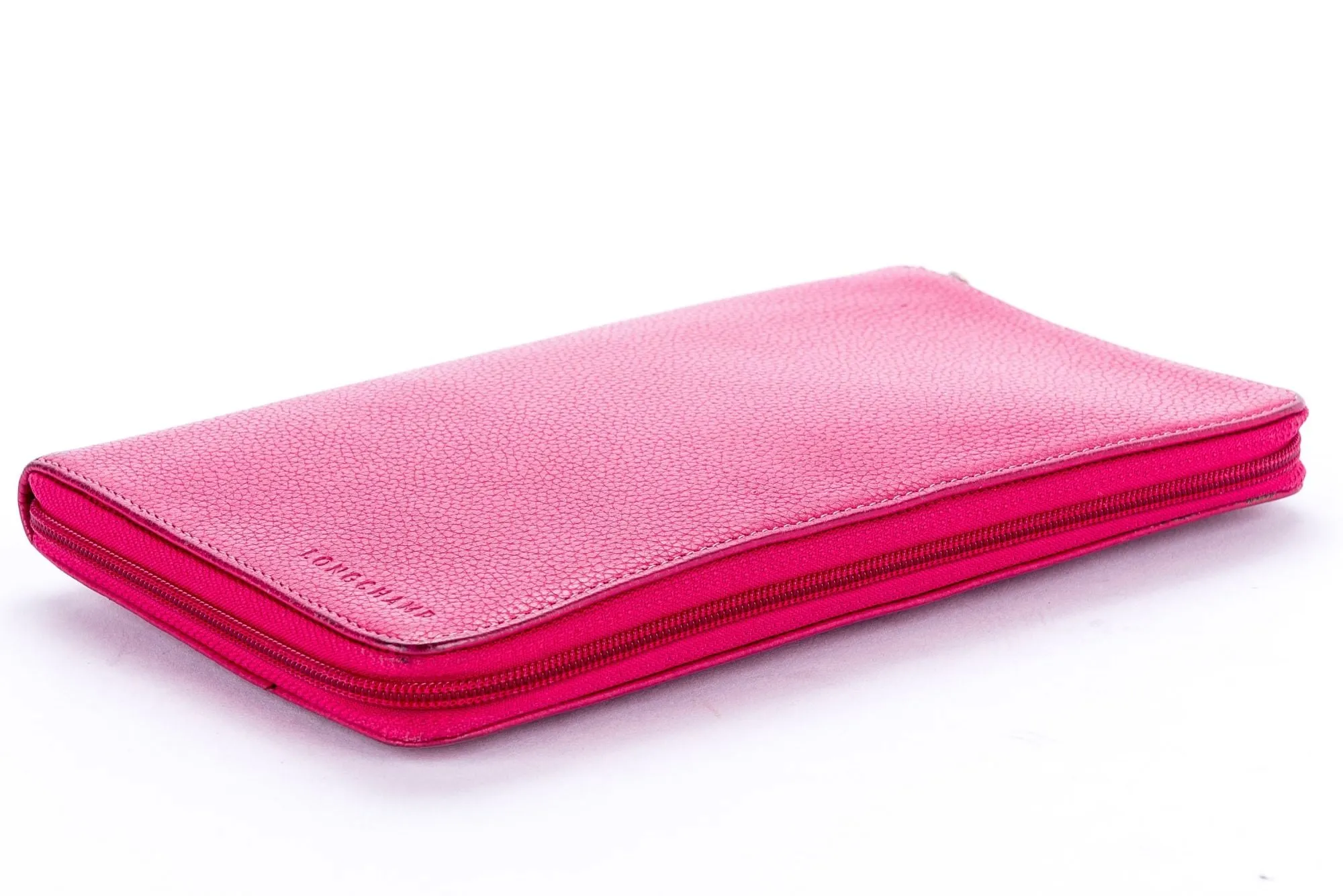 Longchamp Pink Long Wallet, no Dust Cover & Box