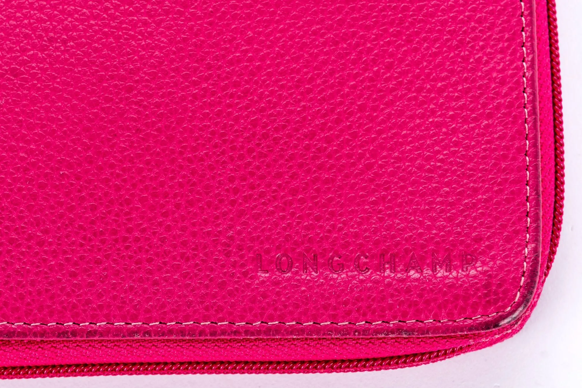 Longchamp Pink Long Wallet, no Dust Cover & Box