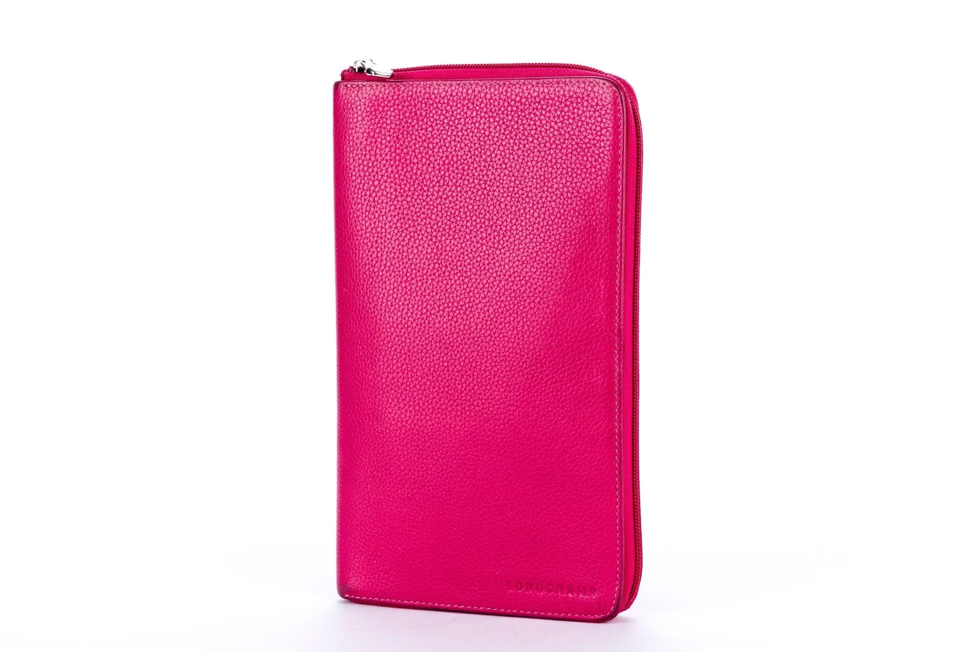 Longchamp Pink Long Wallet, no Dust Cover & Box