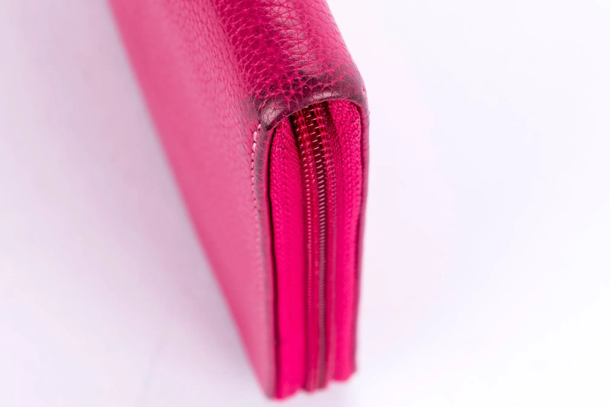 Longchamp Pink Long Wallet, no Dust Cover & Box