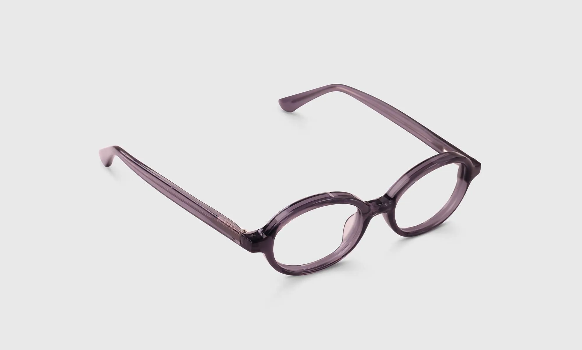 Look Out Color 74 - Charcoal Grey Crystal Front and Temples