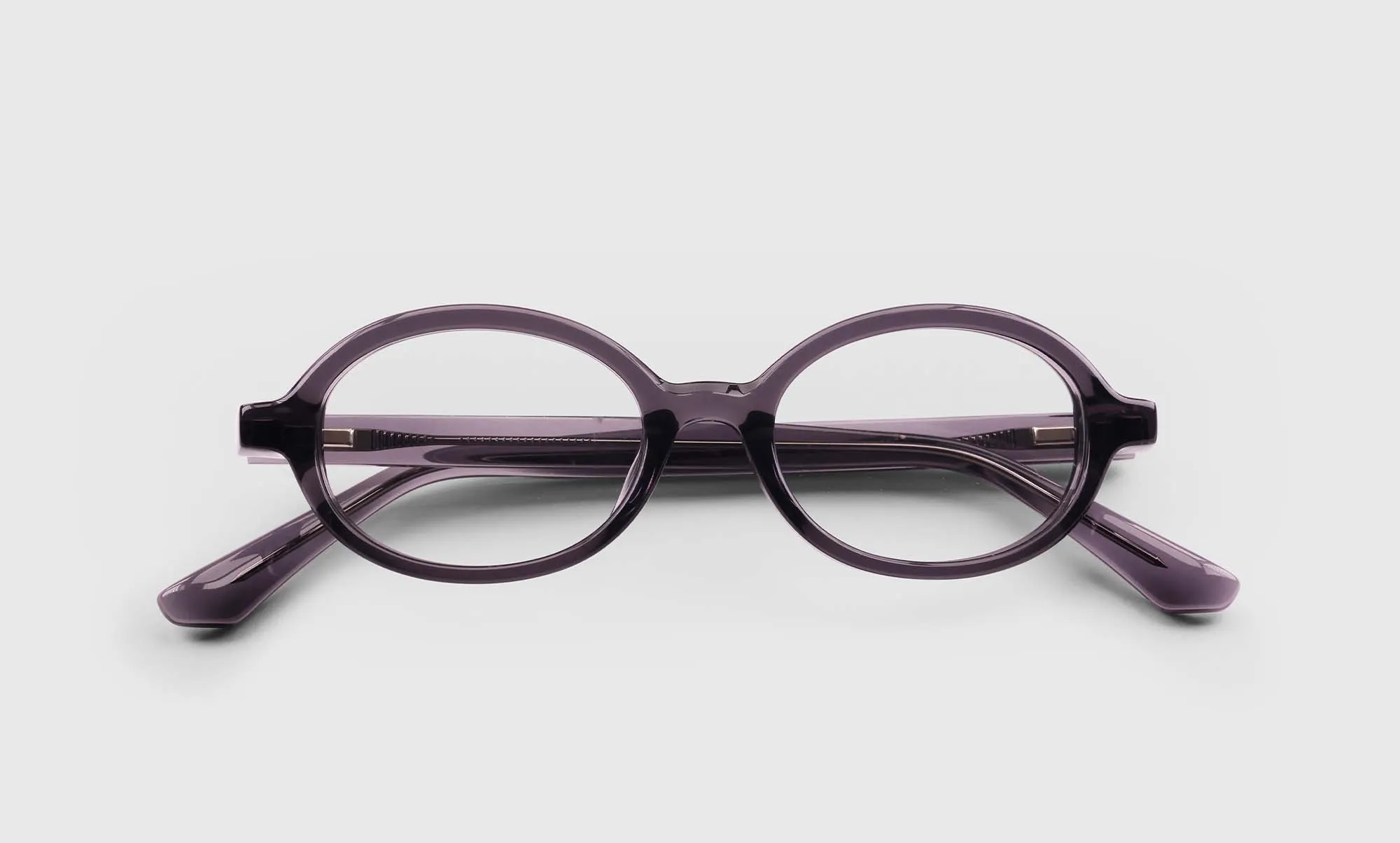 Look Out Color 74 - Charcoal Grey Crystal Front and Temples