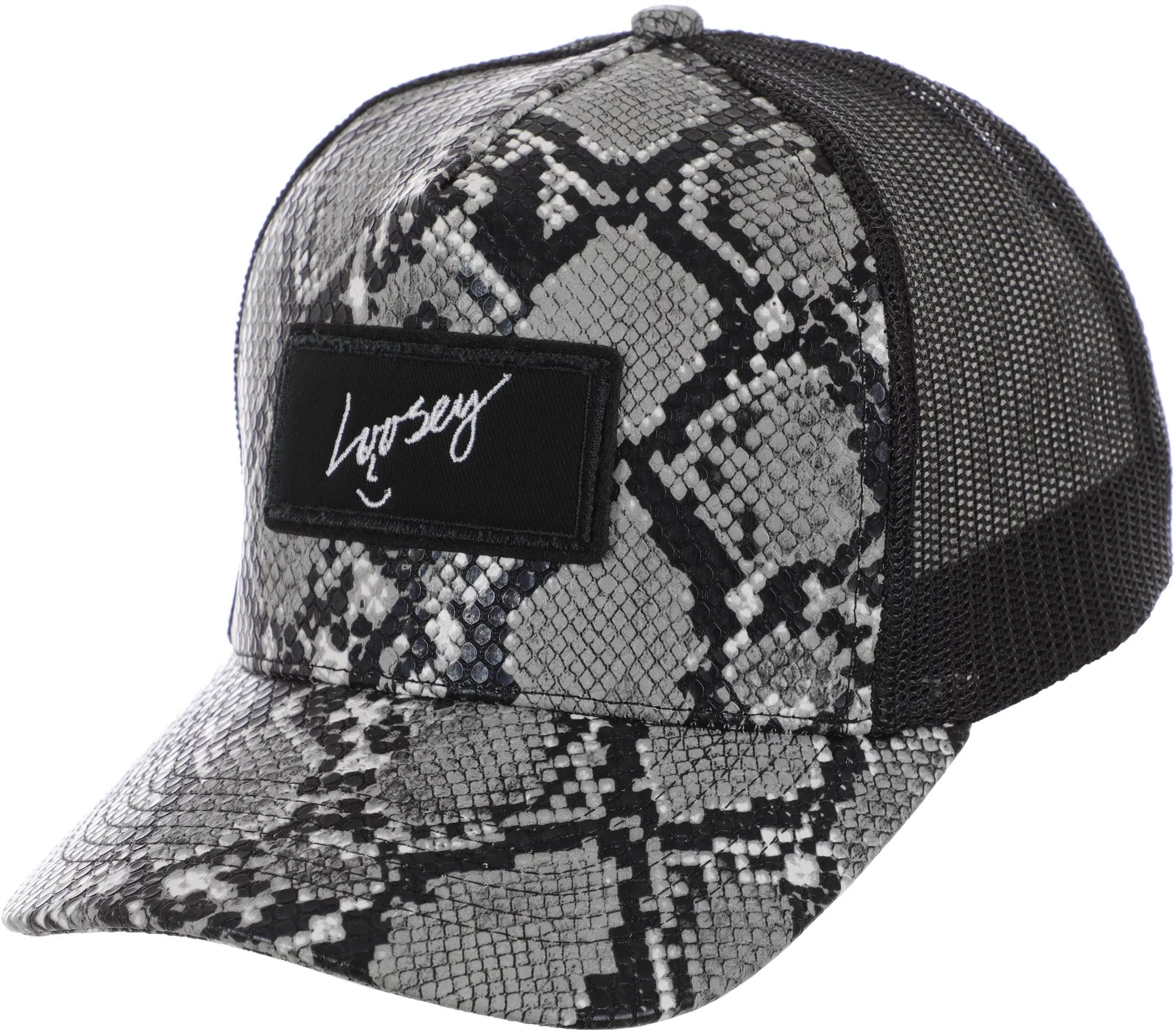 LOOSEY Snake Skin Snapback Hat