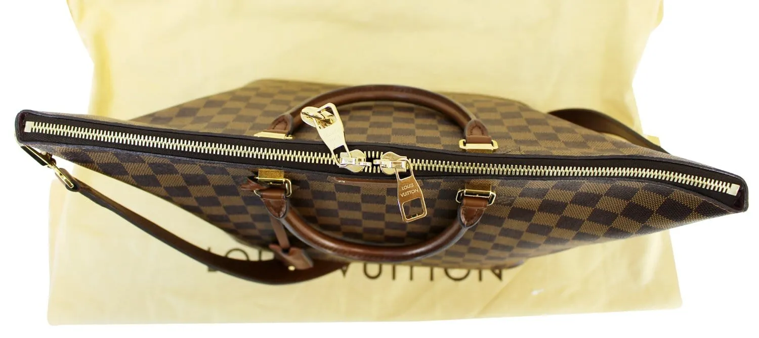 LOUIS VUITTON Belmont Damier Ebene Shoulder Handbag