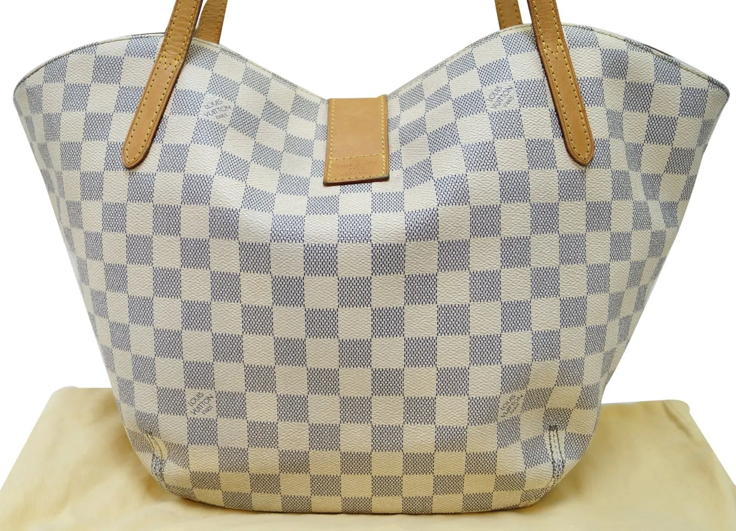 LOUIS VUITTON Damier Azur Salina PM Shoulder Bag