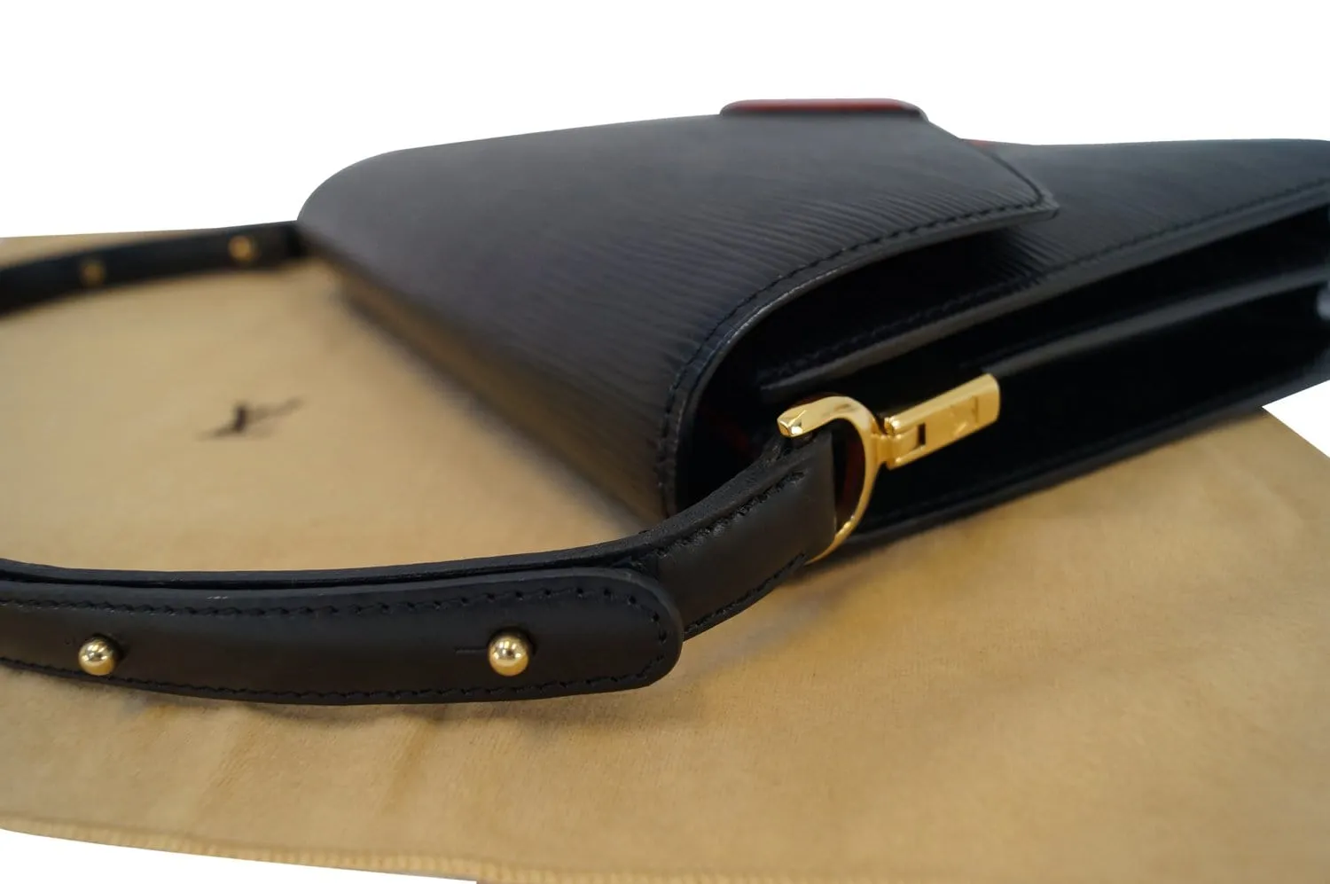 LOUIS VUITTON Epi Hoche Bi-color Black Red Shoulder Bag - Final Call