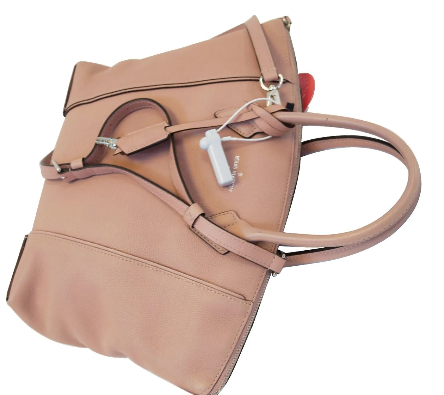 LOUIS VUITTON Magnolia Veau Cachemire Calfskin Leather Soft Lockit PM Bag