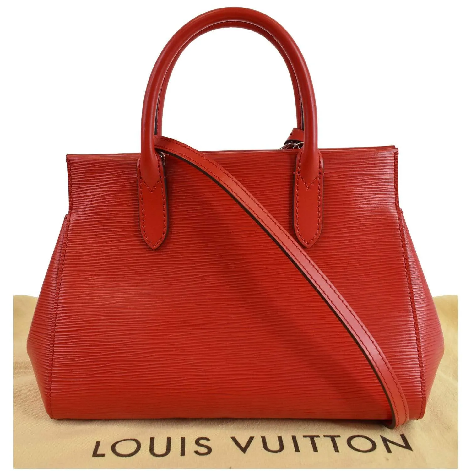 LOUIS VUITTON Marly BB Epi Leather Shoulder Bag Coquelicot - 20% OFF