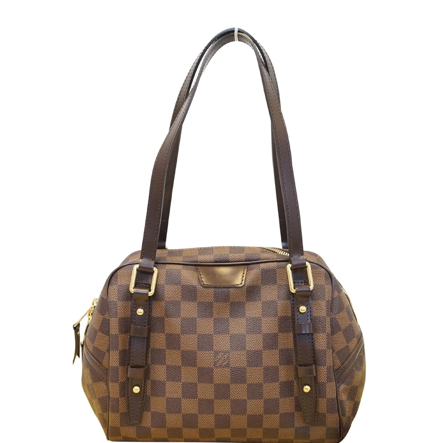 LOUIS VUITTON Rivington PM Damier Ebene Shoulder Bag Brown - 25% OFF