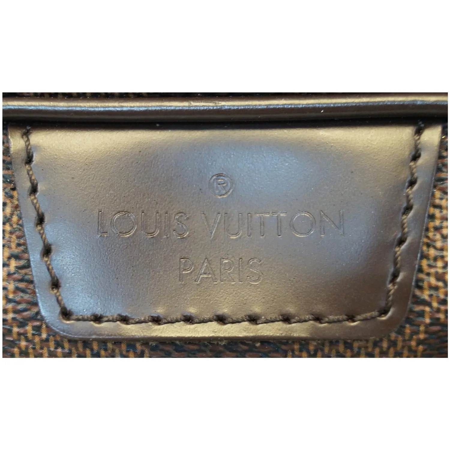LOUIS VUITTON Rivington PM Damier Ebene Shoulder Bag Brown - 25% OFF