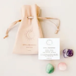 Love   Abundance Crystal Kit
