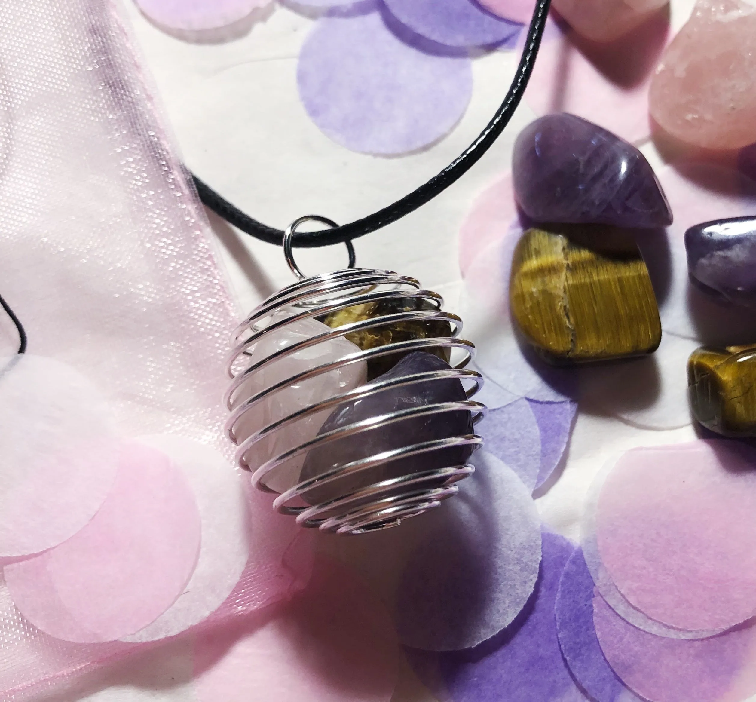 Love Tour crystal necklace