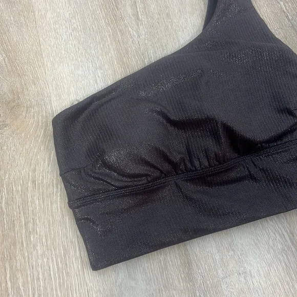 Lululemon Align Asymmetrical Ribbed Bra Light Support A/B Cup Shine