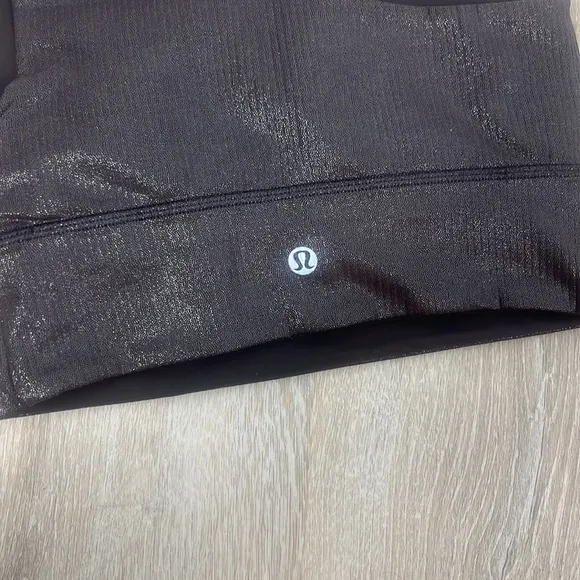 Lululemon Align Asymmetrical Ribbed Bra Light Support A/B Cup Shine