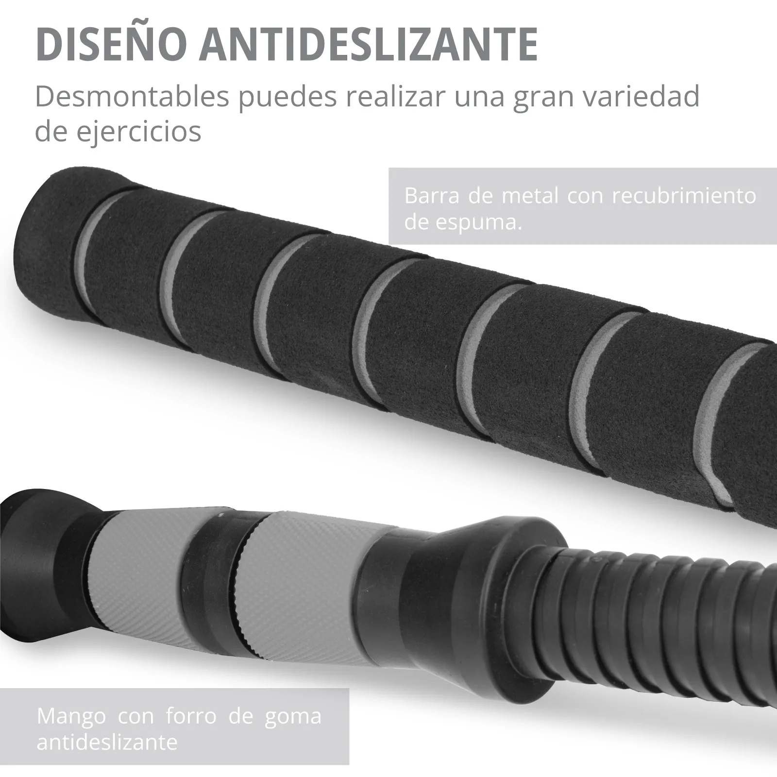 Mancuernas Ajustables 30kg Altera Set Discos Barra Pesa Rusa