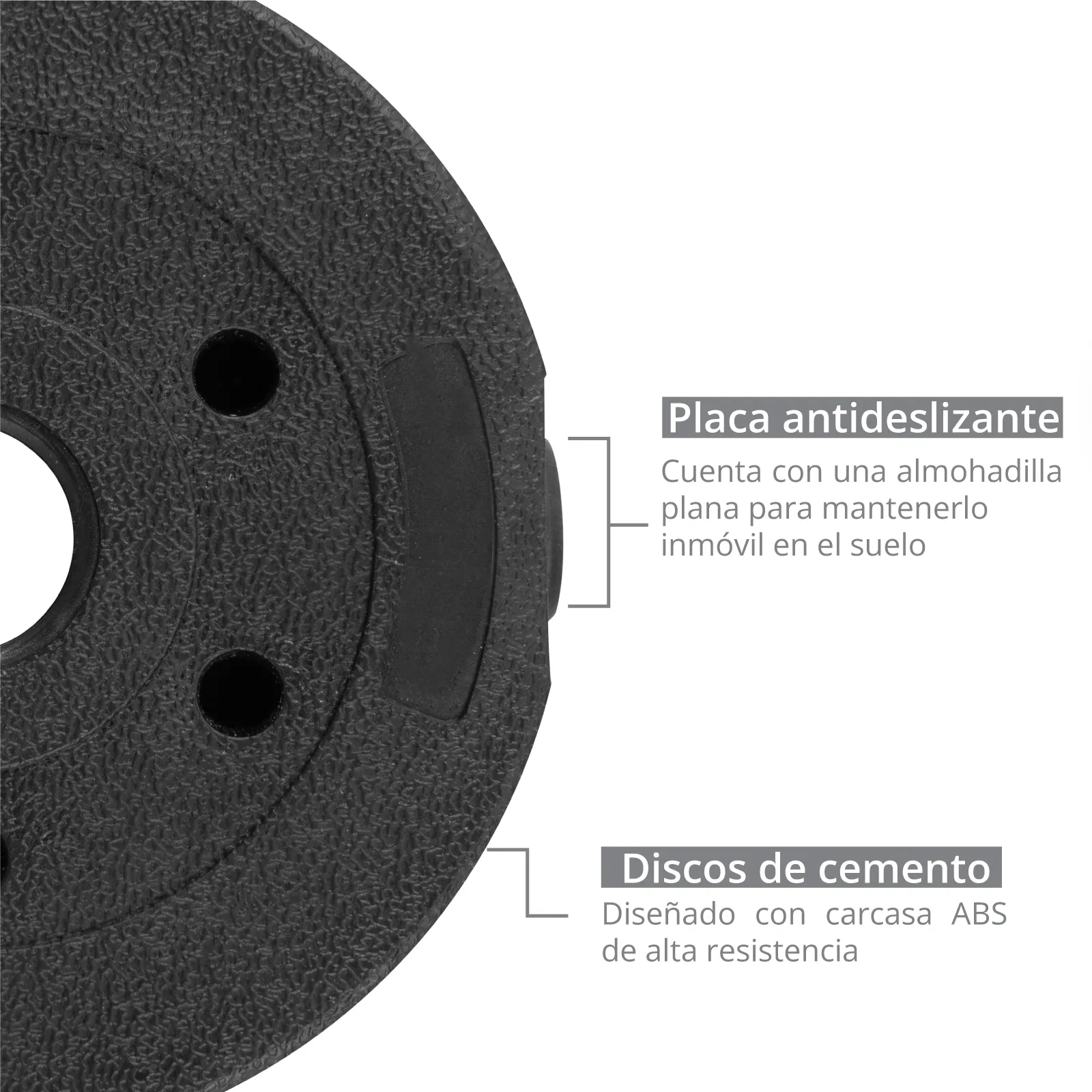 Mancuernas Ajustables 30kg Altera Set Discos Barra Pesa Rusa