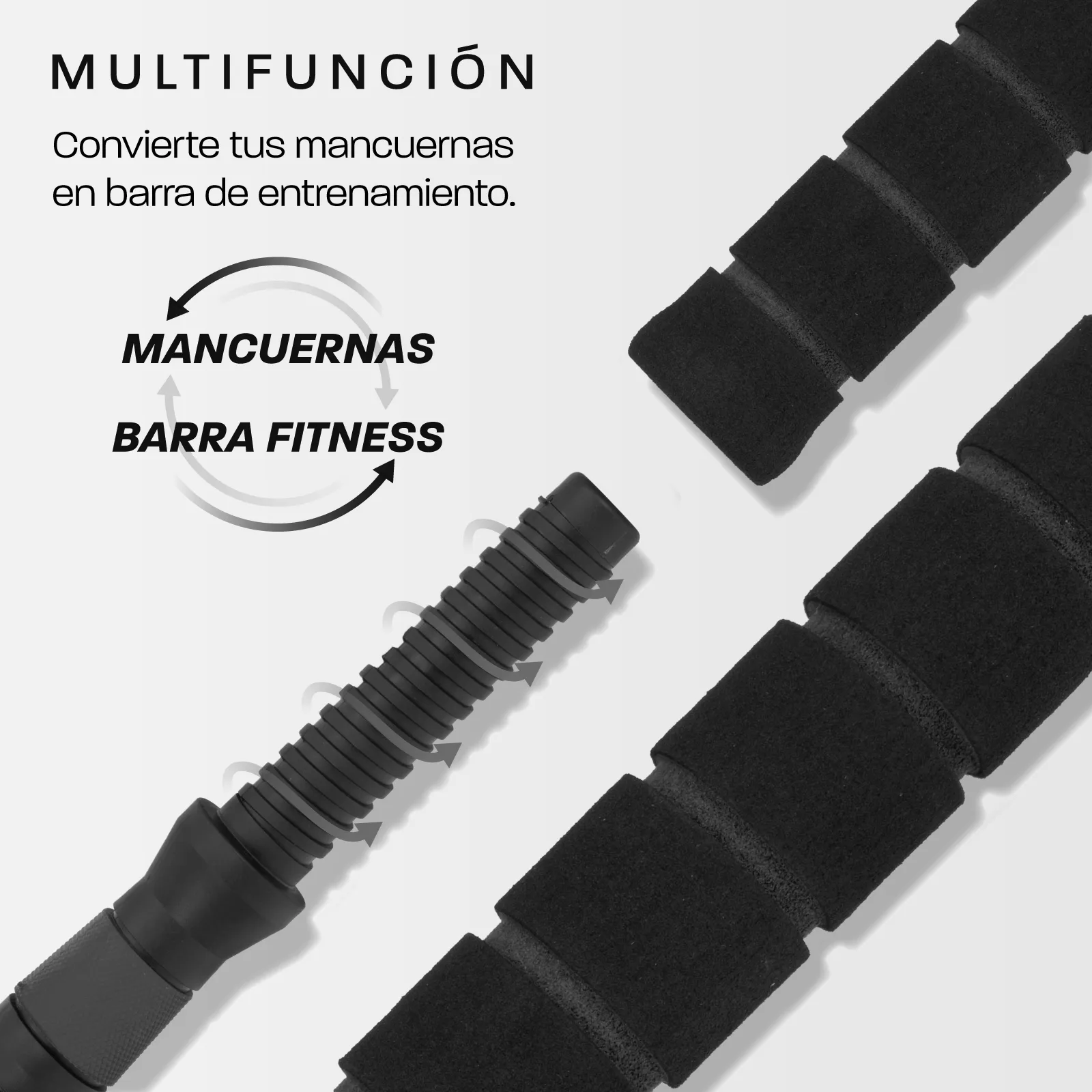 Mancuernas Ajustables 30kg Altera Set Discos Barra Pesa Rusa